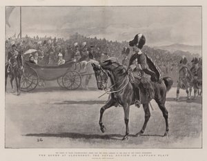 Královna na Aldershot, Royal Review na Laffan